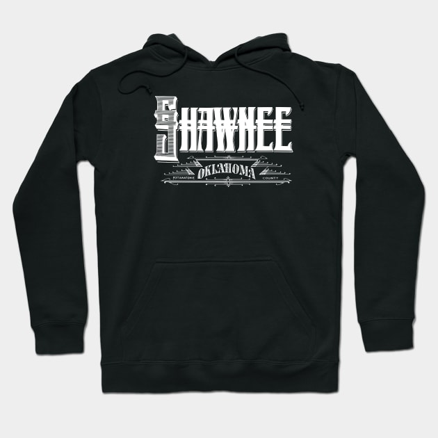 Vintage Shawnee, OK Hoodie by DonDota